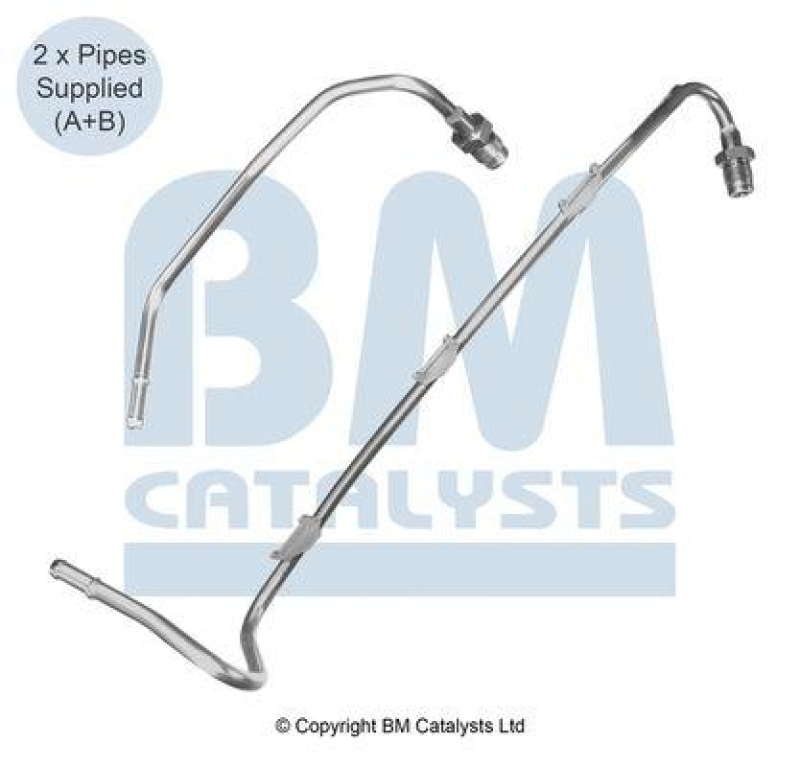 BM CATALYSTS Pressure Pipe, pressure sensor (soot/particulate filter)