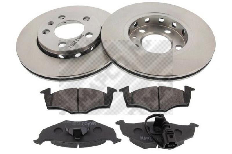 MAPCO Brake Set, disc brakes