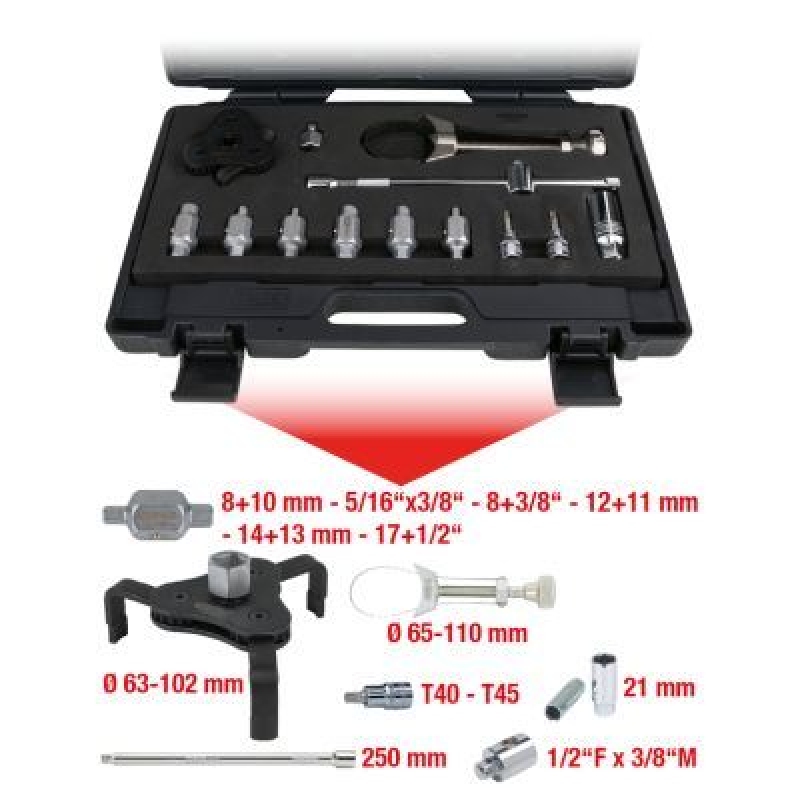 KS TOOLS Filter-Satz