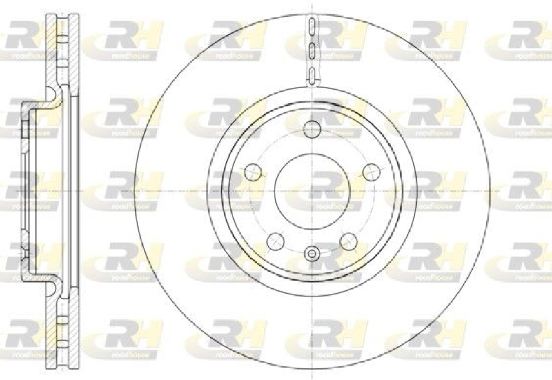 2x ROADHOUSE Bremsscheibe