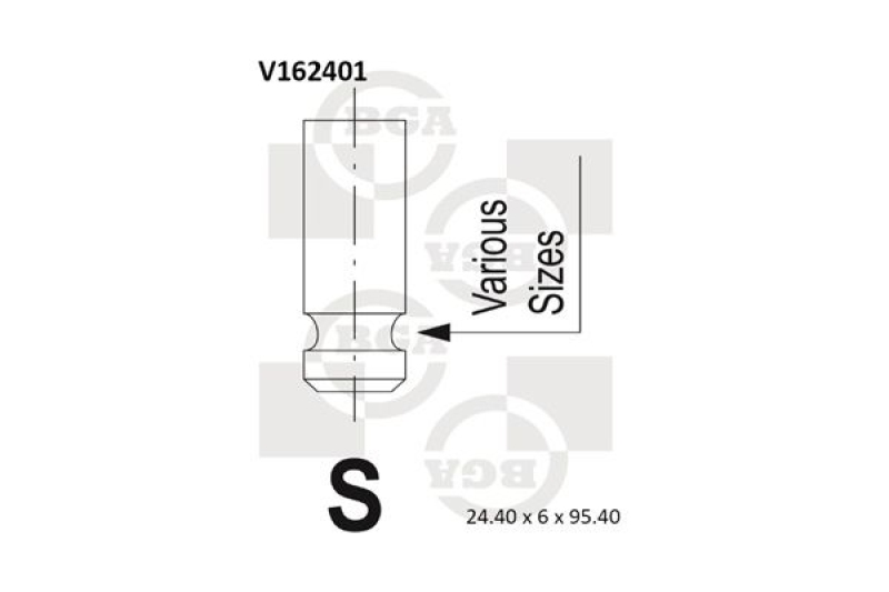 BGA Exhaust Valve