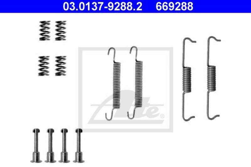 ATE Accessory Kit, parking brake shoes