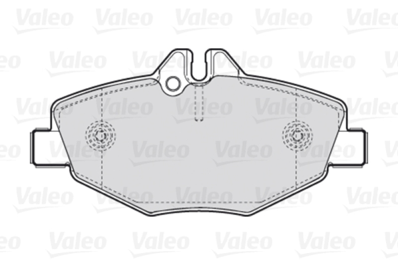 VALEO Brake Pad Set, disc brake FIRST