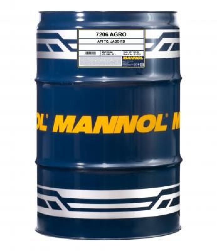 60L Mannol Agro 2-Takt Motoröl Rasenmäher