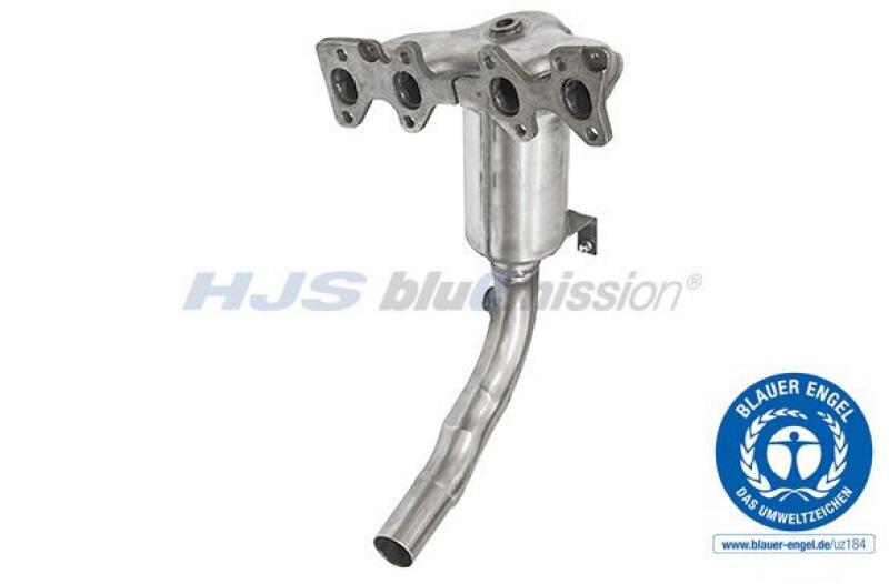 HJS Catalytic Converter with the ecolabel "Blue Angel"