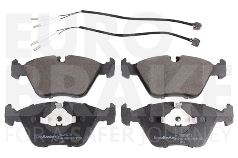 EUROBRAKE Brake Pad Set, disc brake