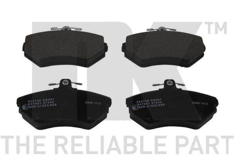 NK Brake Pad Set, disc brake