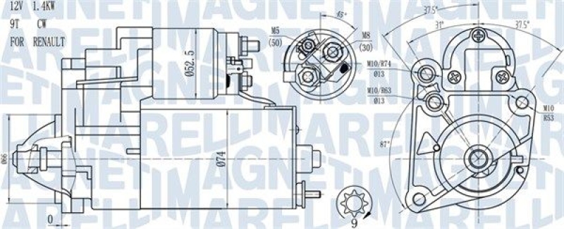 MAGNETI MARELLI Starter