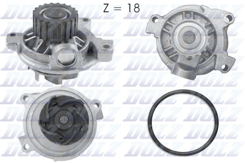 DOLZ Water Pump, engine cooling