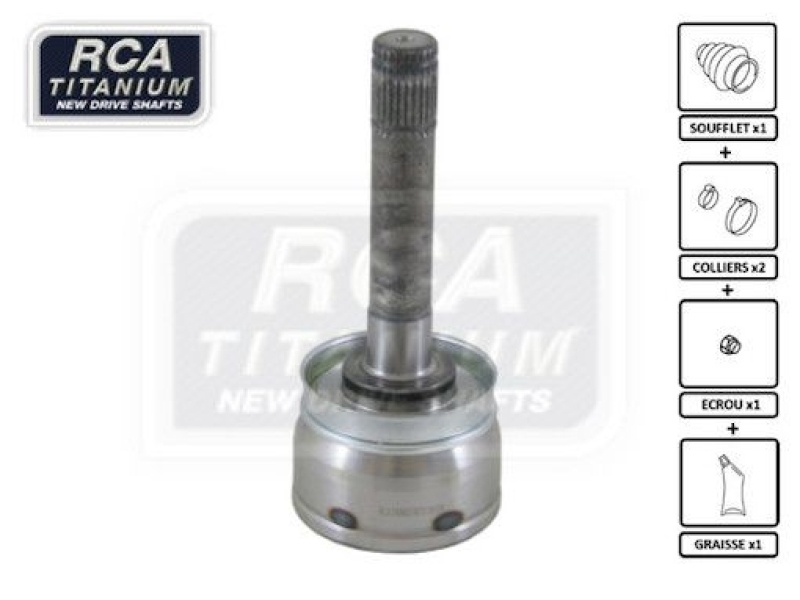 RCA FRANCE Joint Kit, drive shaft NEW CV JOINT