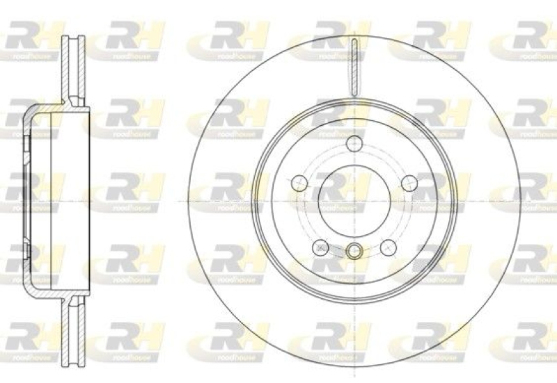 2x ROADHOUSE Bremsscheibe