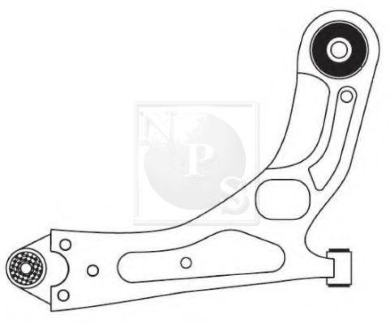 NPS Control Arm/Trailing Arm, wheel suspension