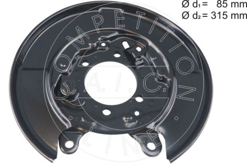 AIC Splash Panel, brake disc Original AIC Quality