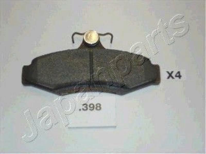 JAPANPARTS Brake Pad Set, disc brake