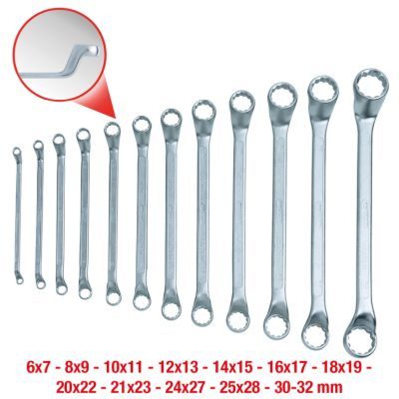 KS TOOLS Doppel-Ringschlüsselsatz