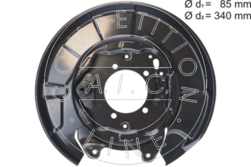 AIC Splash Panel, brake disc Original AIC Quality