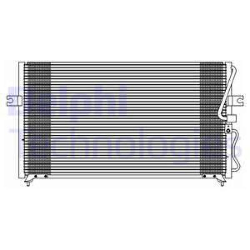 DELPHI Kondensator, Klimaanlage