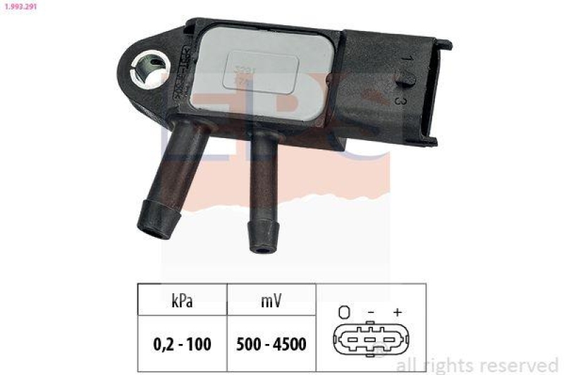 EPS Luftdrucksensor, Höhenanpassung Made in Italy - OE Equivalent