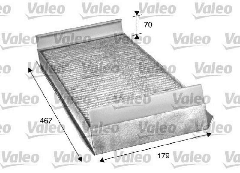 VALEO Filter, interior air CLIMFILTER PROTECT