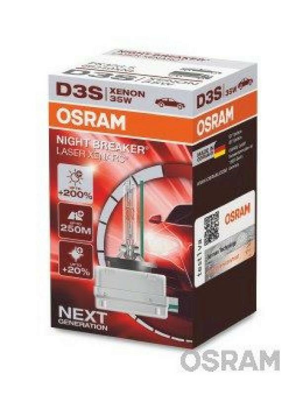 OSRAM Glühlampe, Fernscheinwerfer XENARC® NIGHT BREAKER® LASER