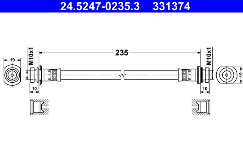 ATE Brake Hose