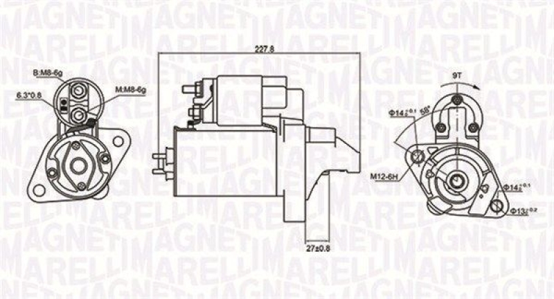 MAGNETI MARELLI Starter