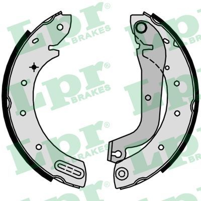 LPR Brake Shoe Set