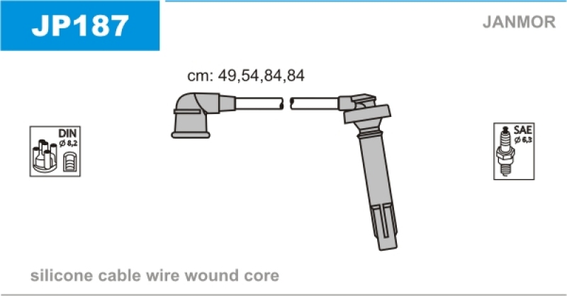 JANMOR Zündleitungssatz
