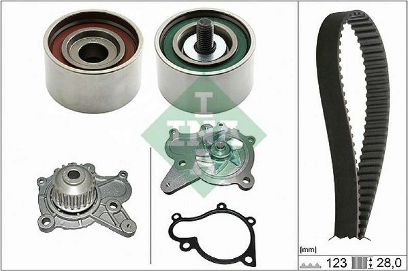 INA Water Pump & Timing Belt Set