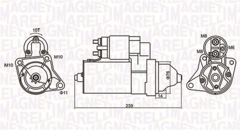 MAGNETI MARELLI Starter