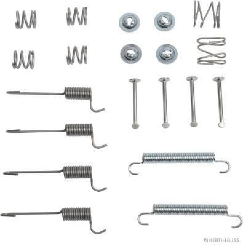 HERTH+BUSS JAKOPARTS Zubehörsatz Bremsbacken Trommelbremse Montagesatz