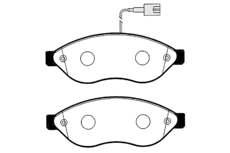 RAICAM Brake Pad Set, disc brake