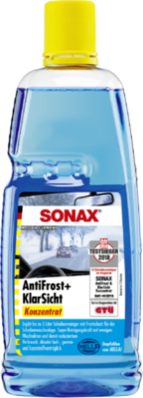 SONAX Antifreeze, window cleaning system Antifreeze + clear view concentrate