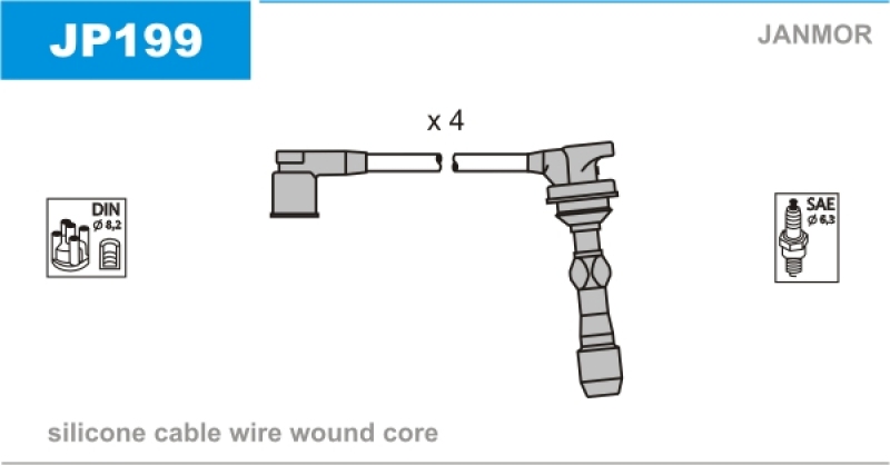 JANMOR Zündleitungssatz