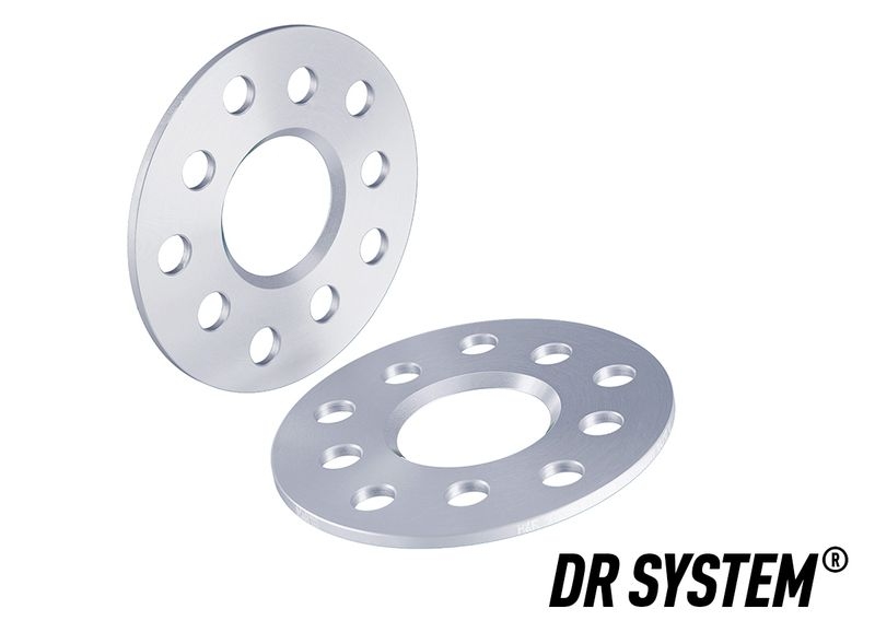 H&R DR Spurplatten Spurverbreiterung Distanzscheibe 5x120mm 10mm // 2x5mm