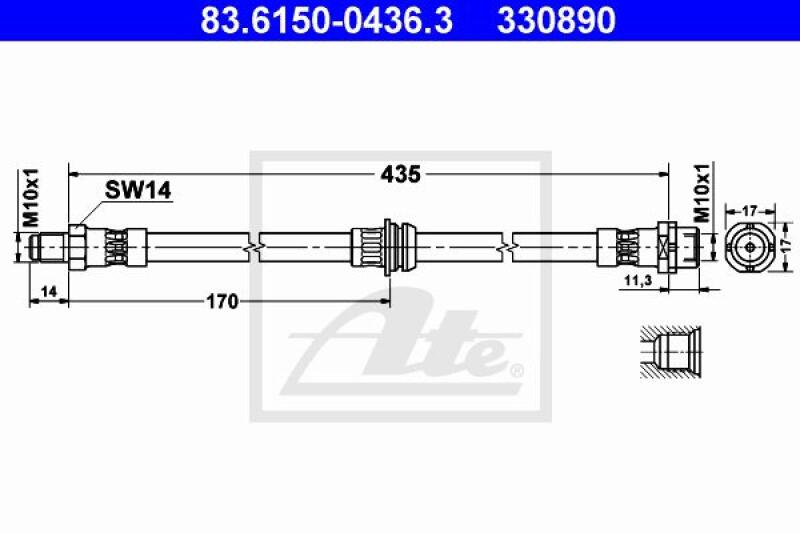 ATE Brake Hose