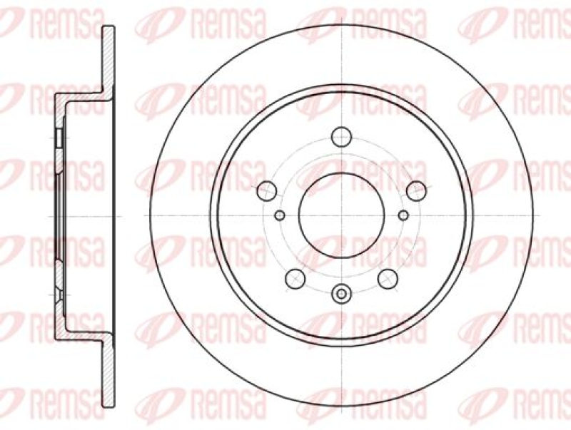 2x KAWE Brake Disc