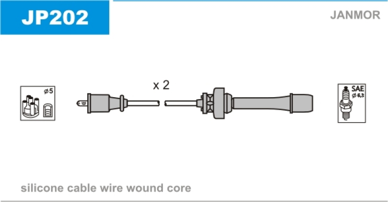 JANMOR Zündleitungssatz