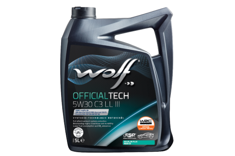 WOLF Motoröl WOLF OFFICIALTECH 5W30 C3 LL III