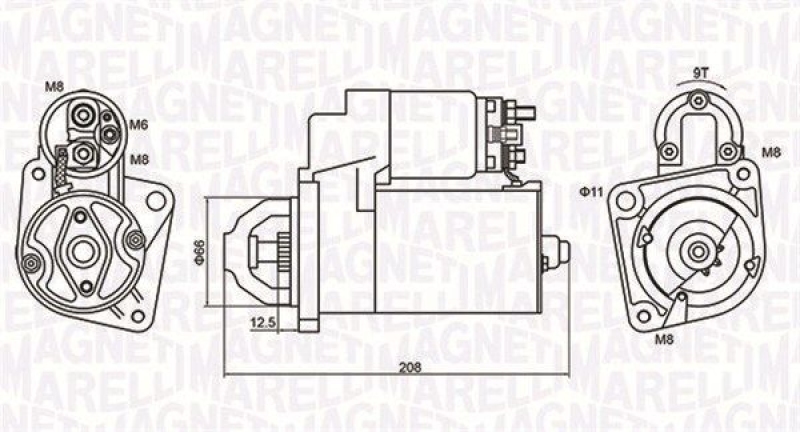 MAGNETI MARELLI Starter