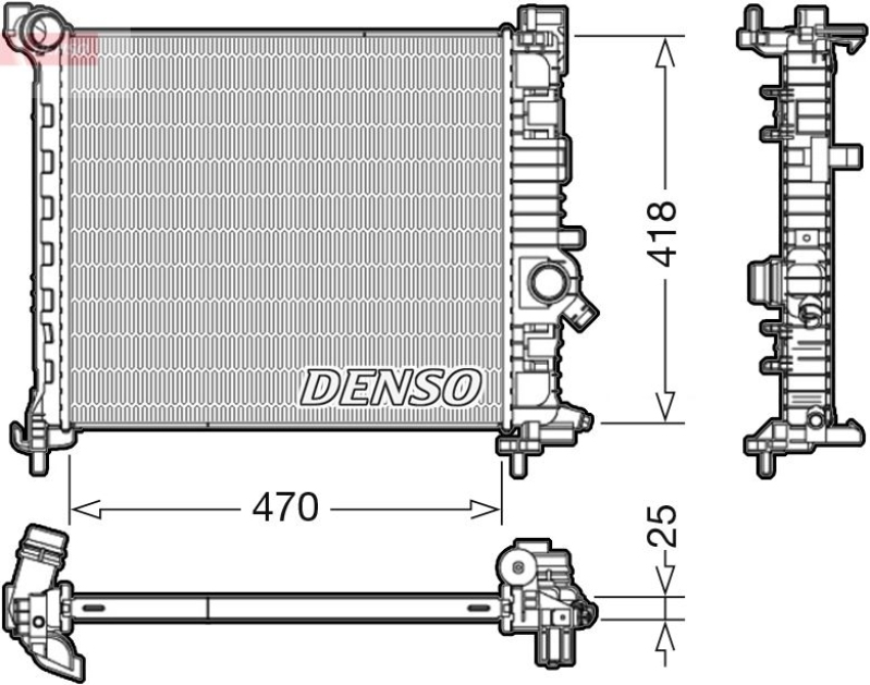 DENSO Kühler, Motorkühlung