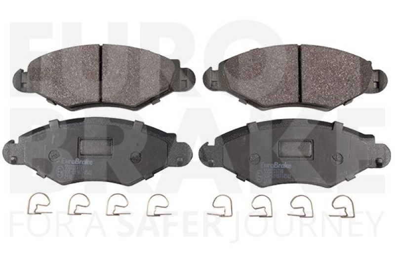 EUROBRAKE Brake Pad Set, disc brake