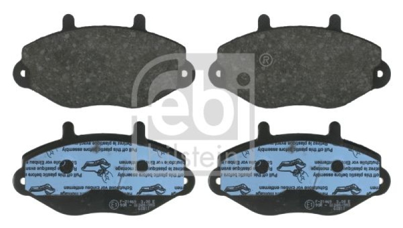 FEBI BILSTEIN Brake Pad Set, disc brake