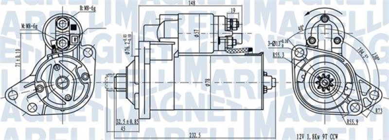 MAGNETI MARELLI Starter