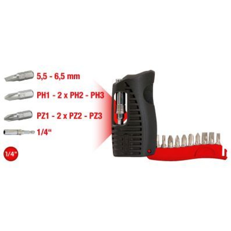 KS TOOLS Set, Schraubendreher-Einsatz (Bits)