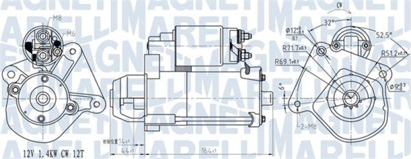 MAGNETI MARELLI Starter