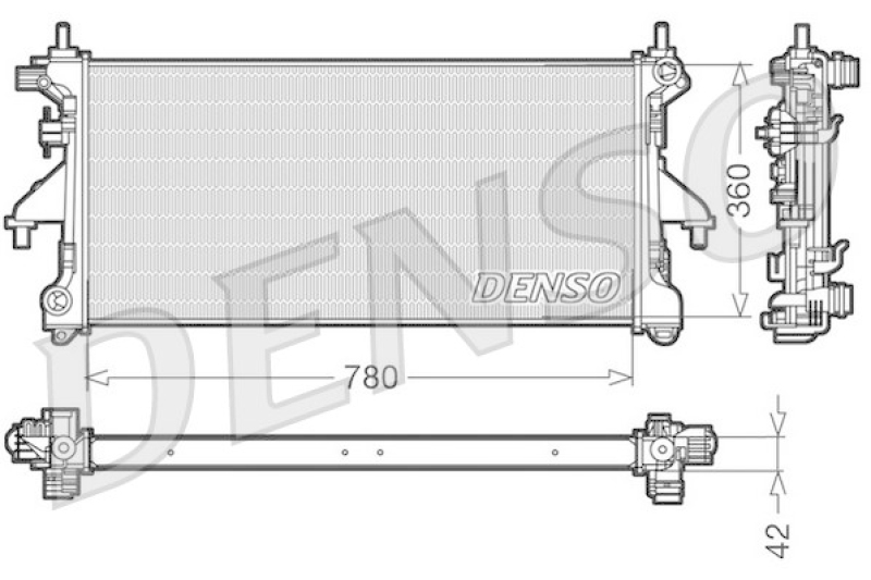 DENSO Kühler, Motorkühlung