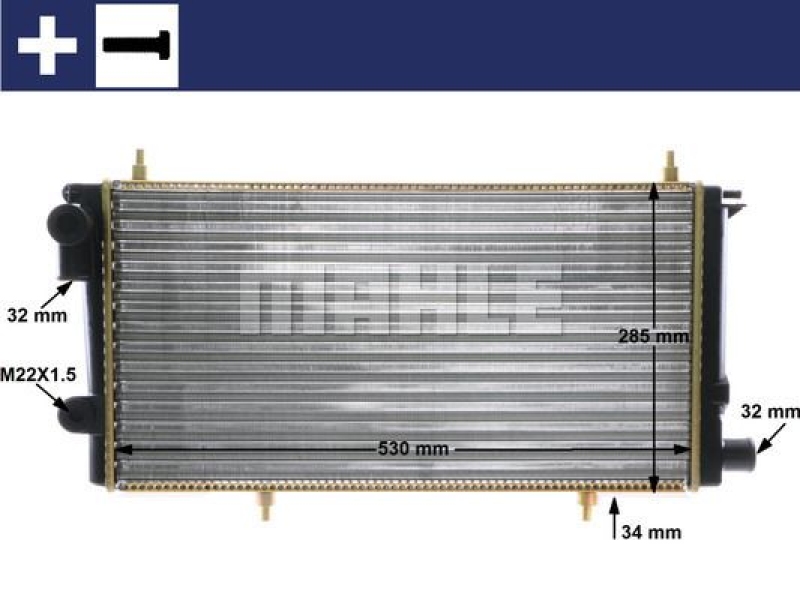 MAHLE Kühler, Motorkühlung BEHR