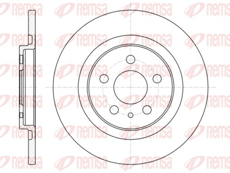 2x KAWE Brake Disc