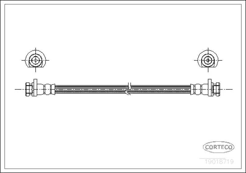 CORTECO Bremsschlauch